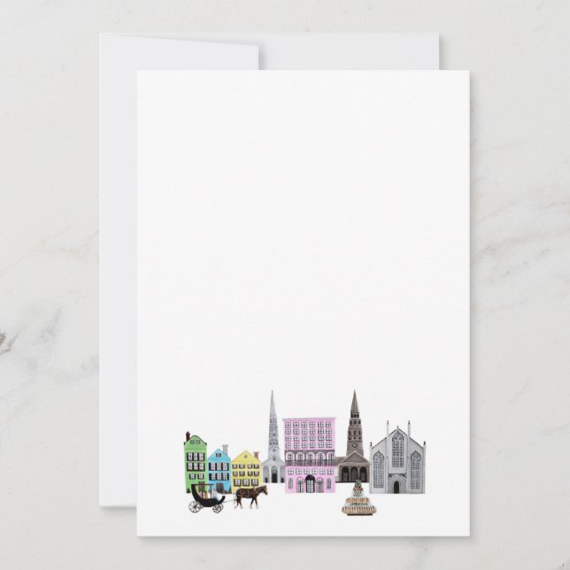 Convite linha do horizonte (Frente)