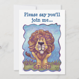 Convite Lion Party Center