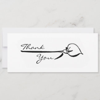 Convite Lírio Calla Obrigado