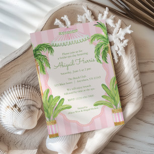 Convite Listras da Cabana Rosa Palm Beach 