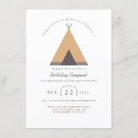 Little Camper | Aniversário de acampamento