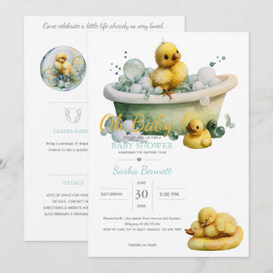 Convite Little Peep & Co. Chá de Bebê