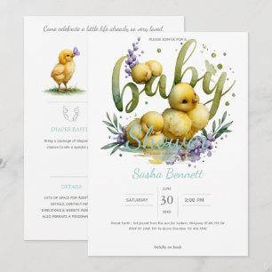 Convite Little Peep & Co. Chá de Bebê