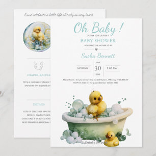Convite Little Peep & Co. Chás de Bebê