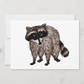Convite Little Raccoon