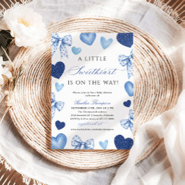 Convite Little Sweetheart Valentines Day Baby Shower