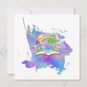 Convite Livro de aquarelas