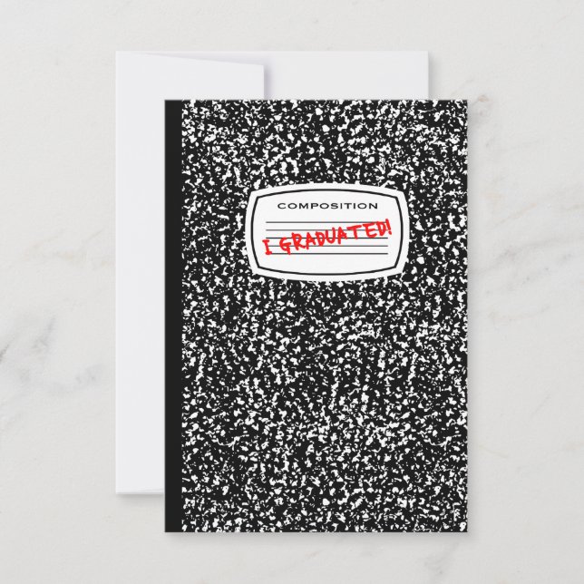 Convite livro de composição graduado (Frente)