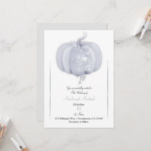 Convite Livro de Histórias Chic de Casamento de Outono com