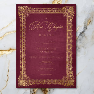 Convite Livro de Rosa da Vintage Novo capítulo inicia Chá 