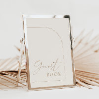 Livro de Visitas de Casamento com Letreiro de Cali