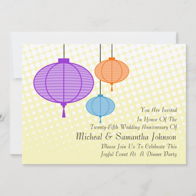 Convite Livro do Jardim Festivo Lanternas Aniversário Conv (Frente)