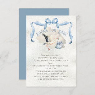 Convite Livros de Arco de Fita de Chá de fraldas de Tempes