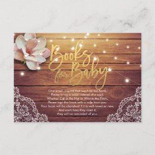 Convite Livros de chá de fraldas para Bebê / Traga um livr