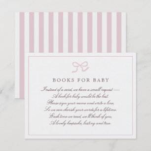 Convite Livros de distribuição e Arco PInk para placa de g