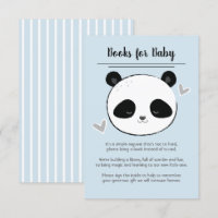 Livros de Rosto de Panda Fofo para Solicitação de