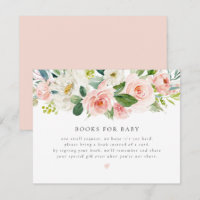 Livros Florais Rosa-Escamuflados Elegantes para Ca