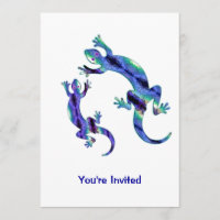 LIZARD 1 DUO AZUL E MOSAIC VERDE