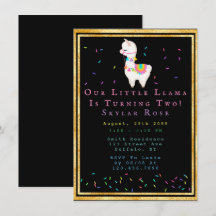 Llama 00th Fiesta Festa de aniversário