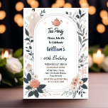 Convite Log Royal Chic Adult Fairy Tea Party 50th Birthday<br><div class="desc">Descubra a mágica da sua 50ª celebração com o Convite de Aniversário do Adulto Fada Fada de Adulto Fada Adulta. Este design encantador, com um delicado motivo de fada, adiciona um toque de capricho ao seu evento principal. Infusite sofisticação na celebração enquanto mantém um espírito lúdico. Convide seus convidados para...</div>