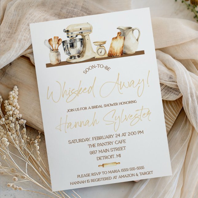 Convite Logo para Chá de Cozinha da Noiva! (Criador carregado)