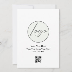 Convite Logotipo comercial   Empresa Profissional