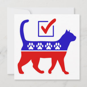 Convite Logotipo do Cat Party Feliz Política Partido Excel
