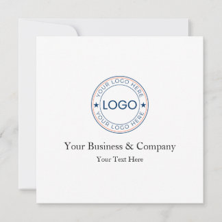Convite Logotipo e Texto Personalizados