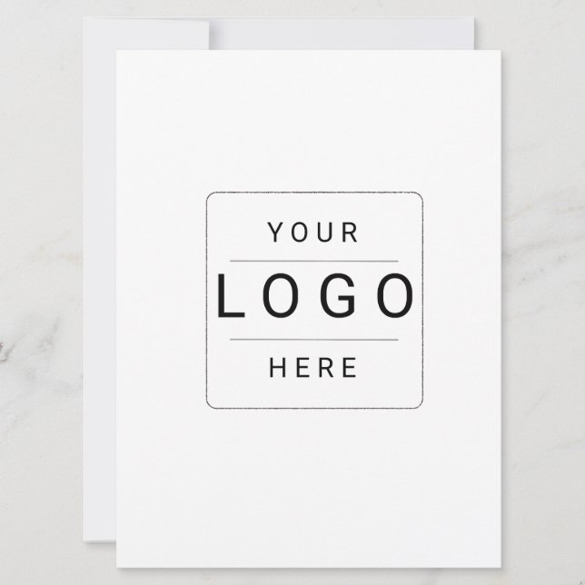 Convite Logotipo Personalizado (Frente)