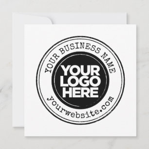 Convite Logotipo personalizado para sua empresa