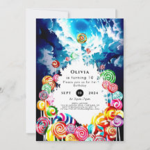 Lollipop Boho Candyland Birthday