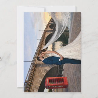 Convite London Bridge Wedding Invitation