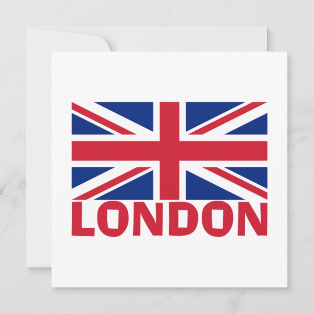 Convite Londres em Red (Frente)