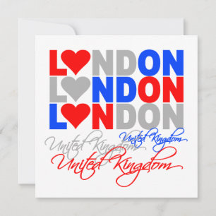 Convite Londres - escolha o estilo e personalize!