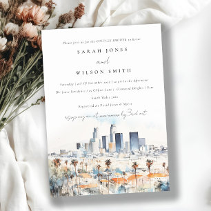 Convite Los Angeles, Casal de Aquarela da Califórnia