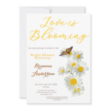 Love Is Blooming Wildflower Daisy Bridal Shower