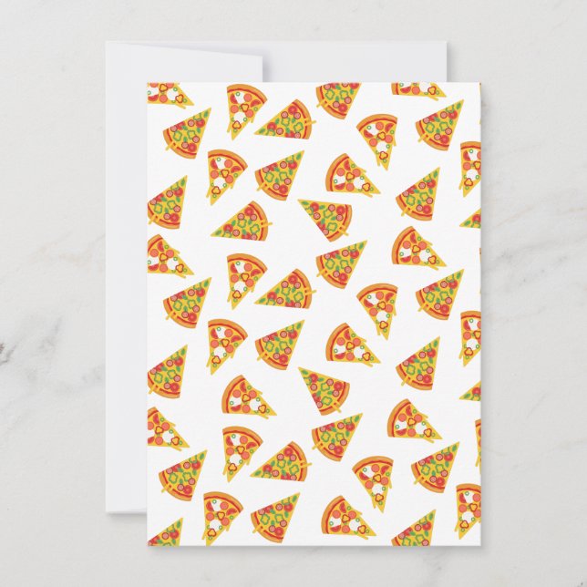 Convite Love Pizza (Frente)