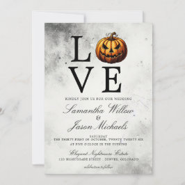 Convite Love Pumpkin Wedding