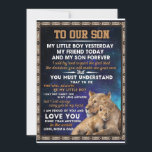 Convite Love Son | Para O Nosso Filho Eu Orgulho-Me De Voc<br><div class="desc">Love Son | Para O Nosso Filho Eu Orgulho-Me De Você E Te Amo</div>