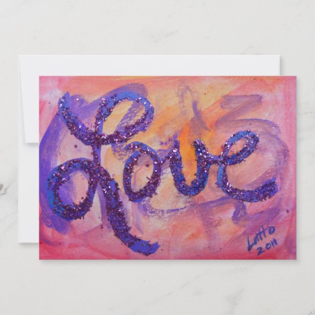 Convite Love Sunset Twilight Invtions ou Announces (Frente)