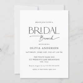 Convite Lovely Casal Font Bridal Brunch