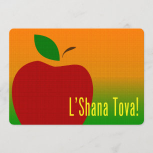 Convite L'Shana Tova Apple