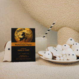 Convite Lua do Partido Adulto das Bruxas