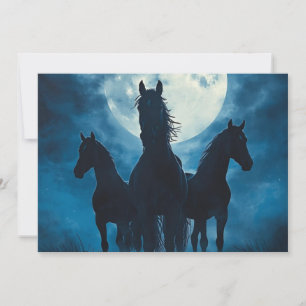 Convite Lua dos Três Cavalos