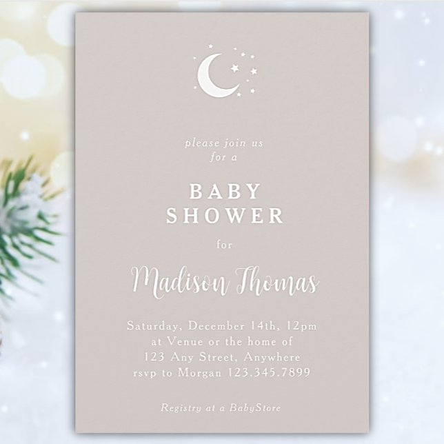 Convite Lua e estrelas das Cinzas de inverno (Criador carregado)