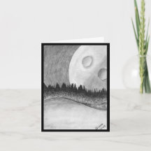 Lua e Planeta - Preto