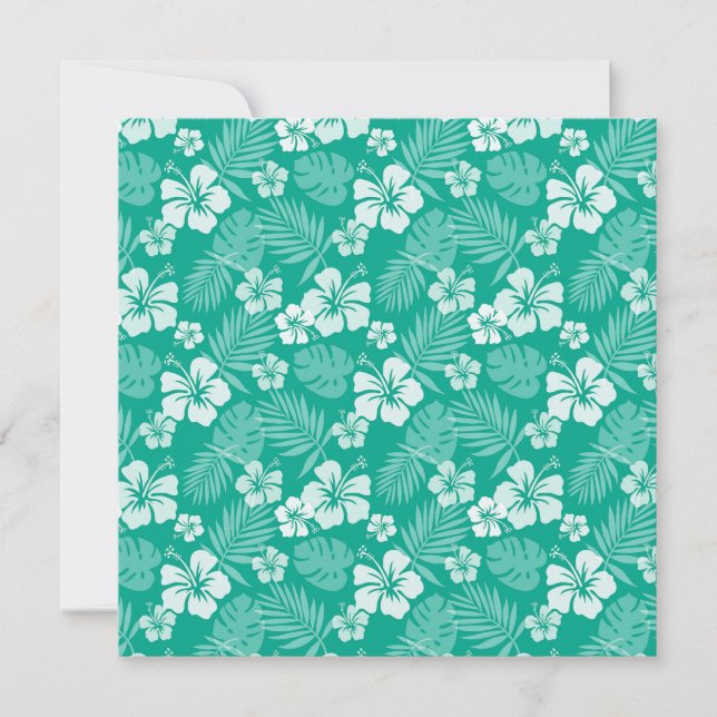 Convite Luau (Frente)