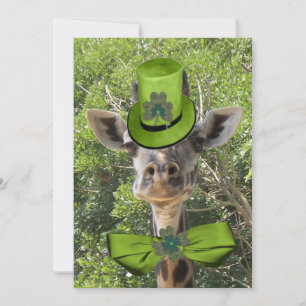 Convite Lucky Giraffe