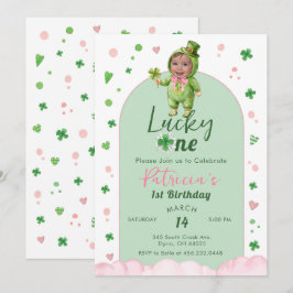 Convite Lucky One St Patrick Birthday Photo