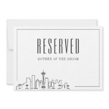 Lugar Reservado Especial | Seattle Wedding